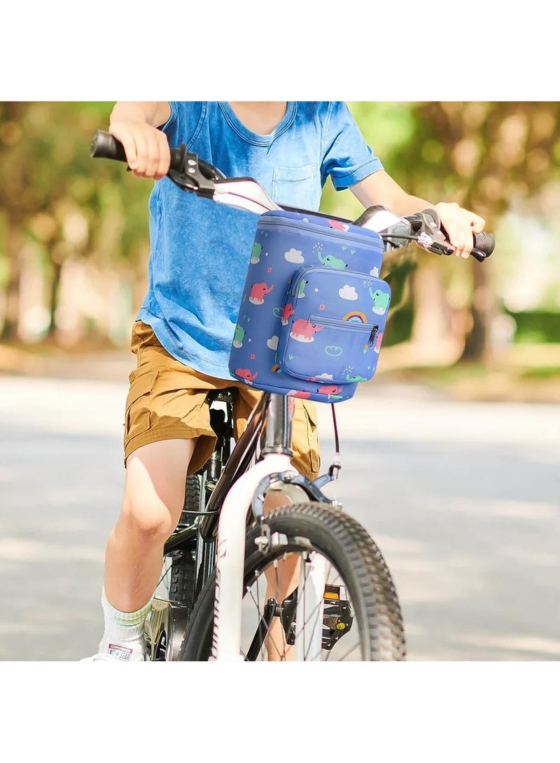 Huitich Large Capacity Baby Stroller Bag – blue - Image 3