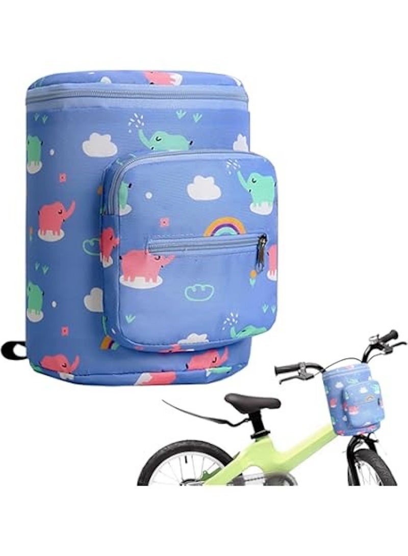 Huitich Large Capacity Baby Stroller Bag – blue - Image 4