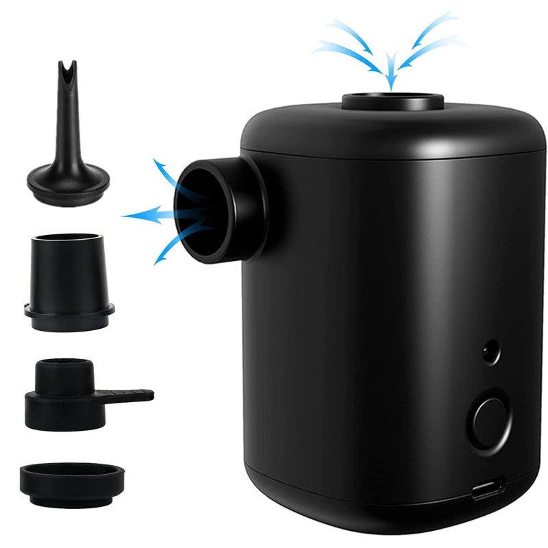 15W Electric Inflatable Pump for Home Outdoor Wireless Small Portable Inflatable Pump Air Cushion Bed Swimming Circle Vacuum Pump,3000mah 4000pa IP4 - Image 2
