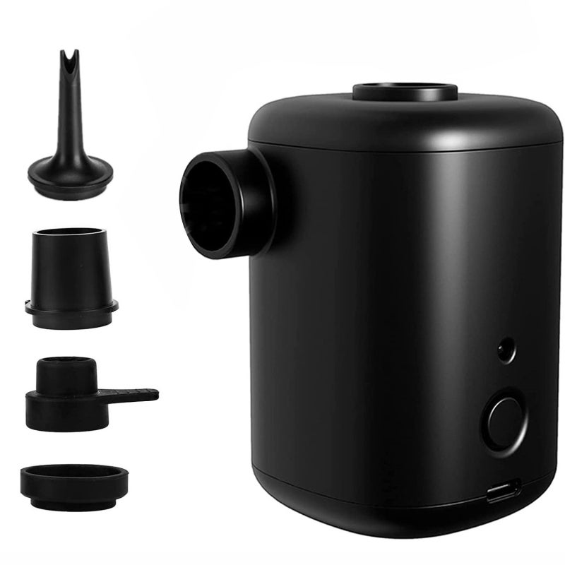 15W Electric Inflatable Pump for Home Outdoor Wireless Small Portable Inflatable Pump Air Cushion Bed Swimming Circle Vacuum Pump,3000mah 4000pa IP4 - Image 1