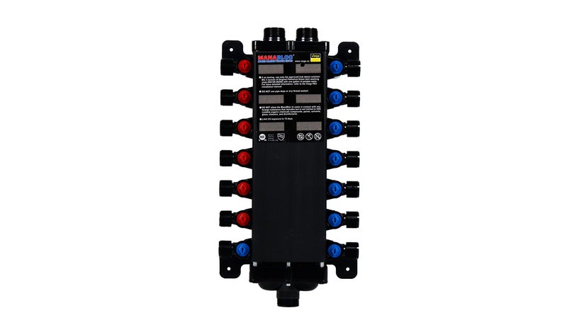 Viega 49610 (14) Port MANABLOC without Port Adapters (6 Hot, 8 Cold) - Image 2