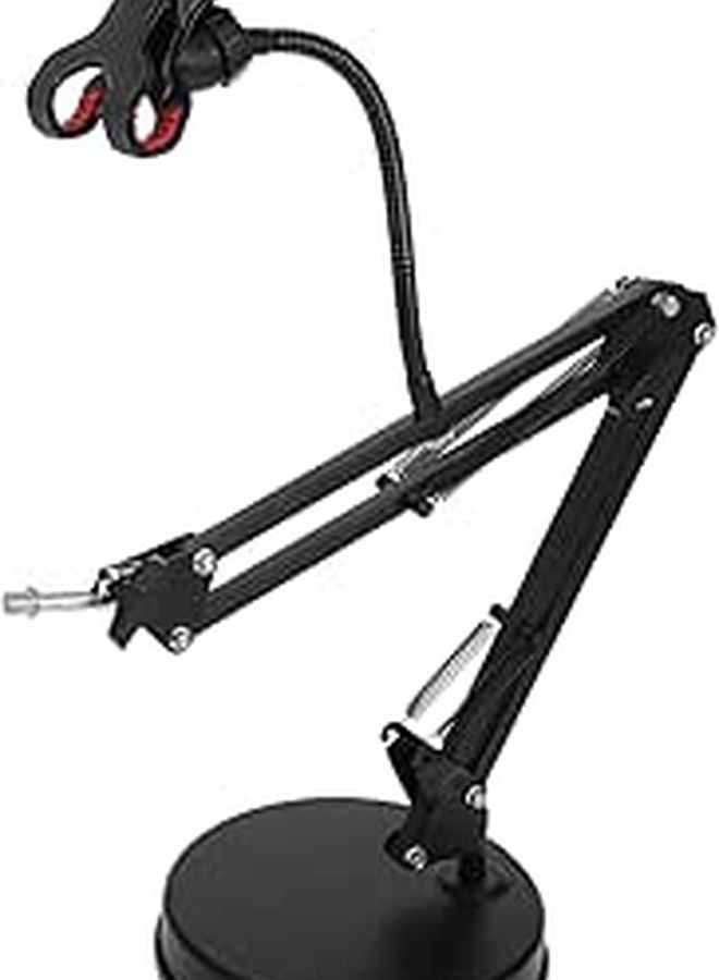 Adjustable Desktop Microphone Stand Portable Mic Holder For Streaming Recording Easy Installation - Image 1