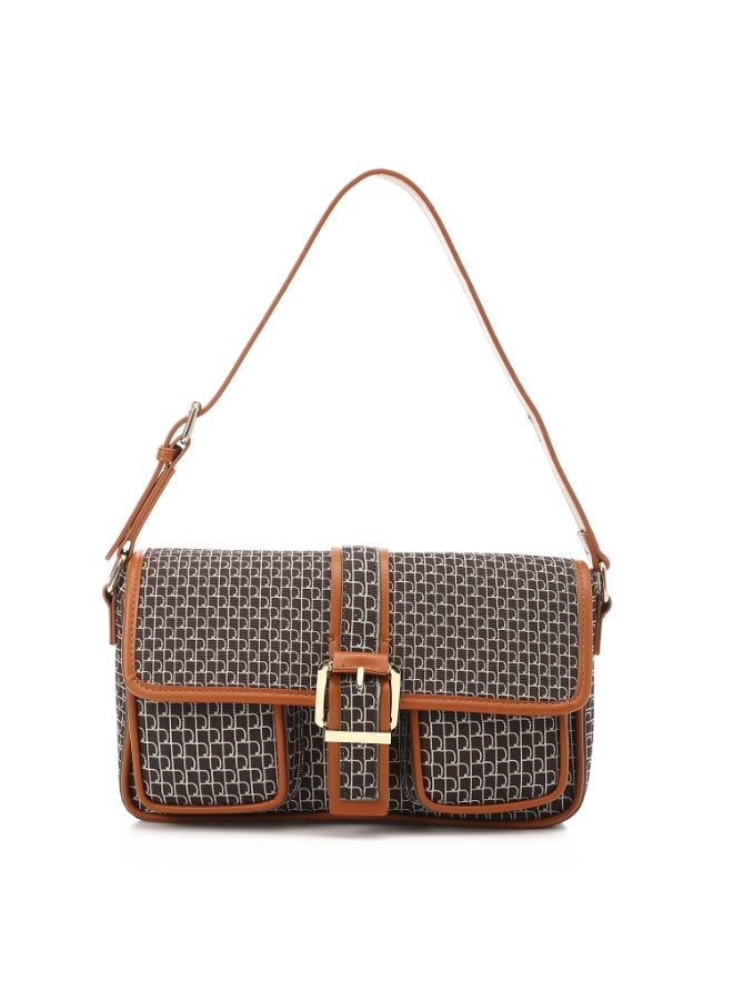 DejaVu LID-DJTX-011 FLAP SHOULDER BAG - Image 1