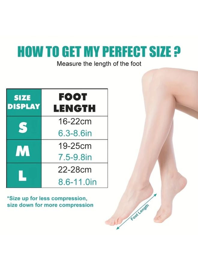 Black Left S Ankle Support Brace Adjustable Breathable Stabilizer with Padding for Sports Fitness - Image 3