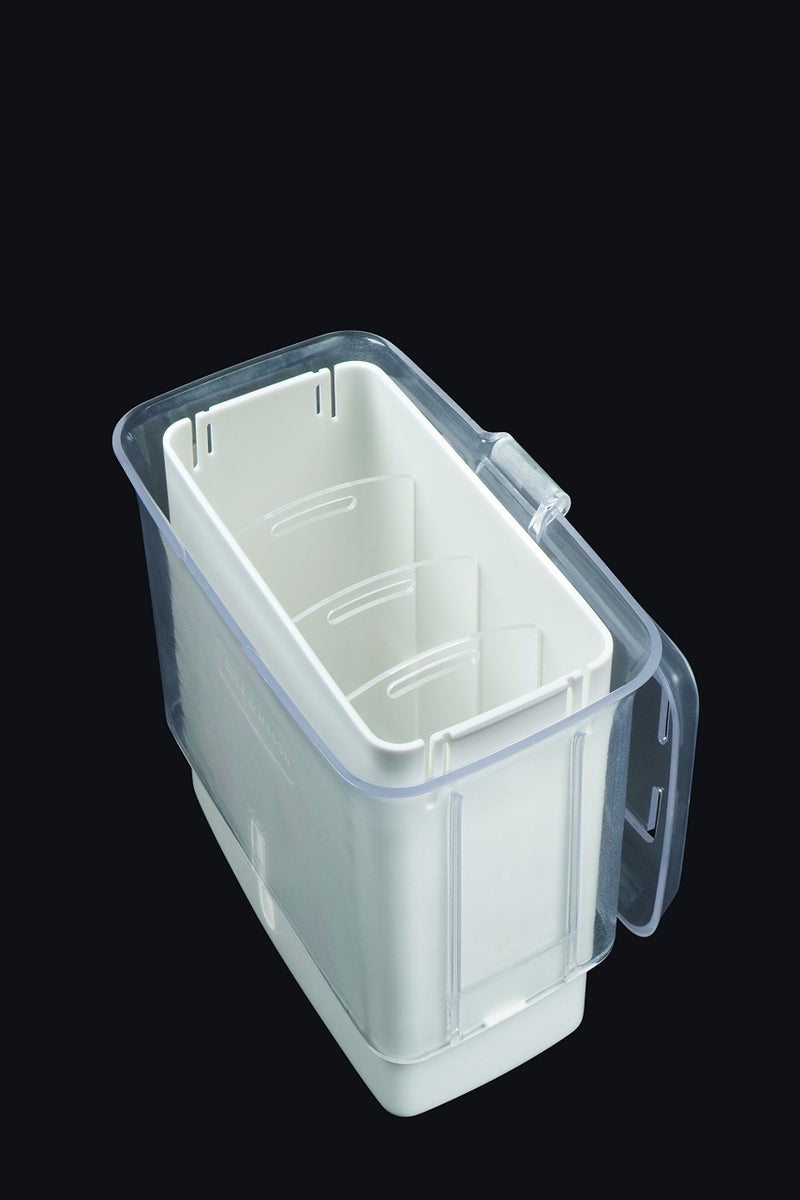 COLE & MASON Cole & Mason Fresh Herb Keeper - Acrylic Herb Storage Container for Refrigerator - Fridge Herb Storage for Herbs & Vegetables - Herb Saver Pod - Clear  - Image 4