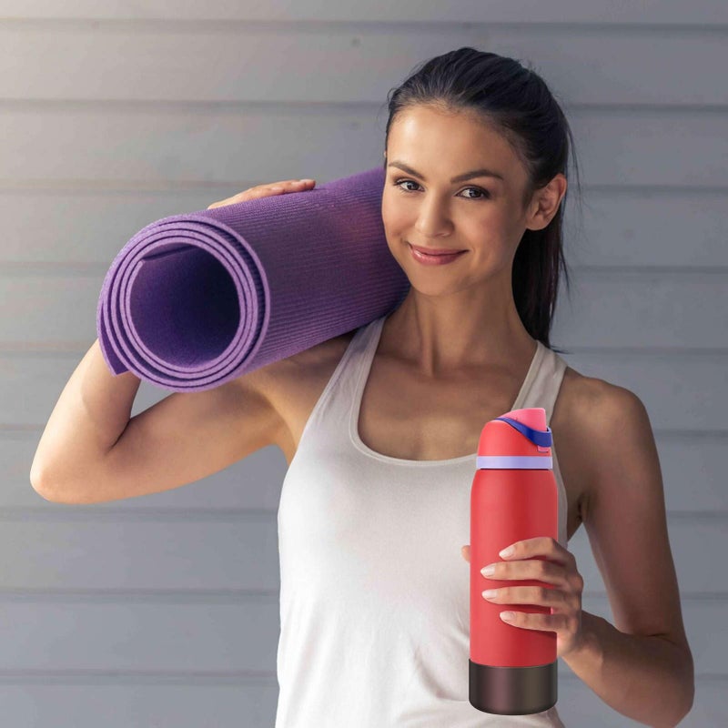 BKBY Chameleon Silicone Water Bottle Boot, Compatible with Owala 24oz 32oz 40oz, Gradient Matte Luster Cup Sleeve Bottom Cover for FreeSip, Twist, or Flip Stainless Steel Water Bottles - Image 5