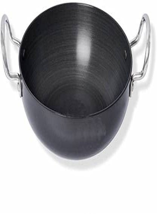 Stephy Hard Anodised Stainless Kadhai (2.5 LTR. ) _7no. Pack of 1 - Image 1