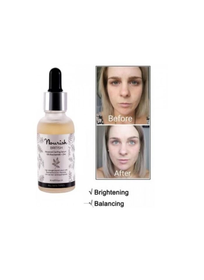 Nourish - 10% Niacinamide + 2% Alpha Arbutin Serums ( Buy One Get One) - 2*30ml - Image 1