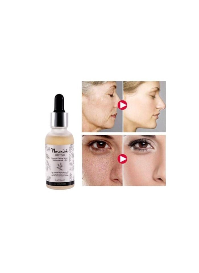 Nourish - 10% Niacinamide + 2% Alpha Arbutin Serums ( Buy One Get One) - 2*30ml - Image 1
