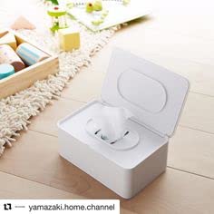 Mishrit Wet Wipe DispenserBaby Napkin Storage Box Holder Container DustProof Wet Tissue Box Wet Wipe Case Holder with Lid Keeps Wipes Fresh for Home Office - Image 2