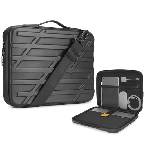 NIDOO 16 inch Laptop Sleeve Carrying Case Computer Bag for 16" MacBook Pro M4 M3/ Lenovo ThinkPad E16 Gen 2/ L16/ 16p / Legion 7i Gen 9/15" Dell Latitude 5540 HP Samsung Shockproof Hardshell Handle - Image 1
