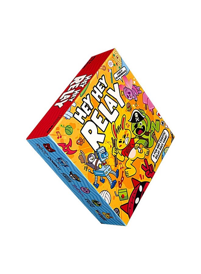Ultra PRO - Hey Hey Relay, Exciting Fun Family Fast-Paced Relay Race Board Game, for Game Lovers - Image 2