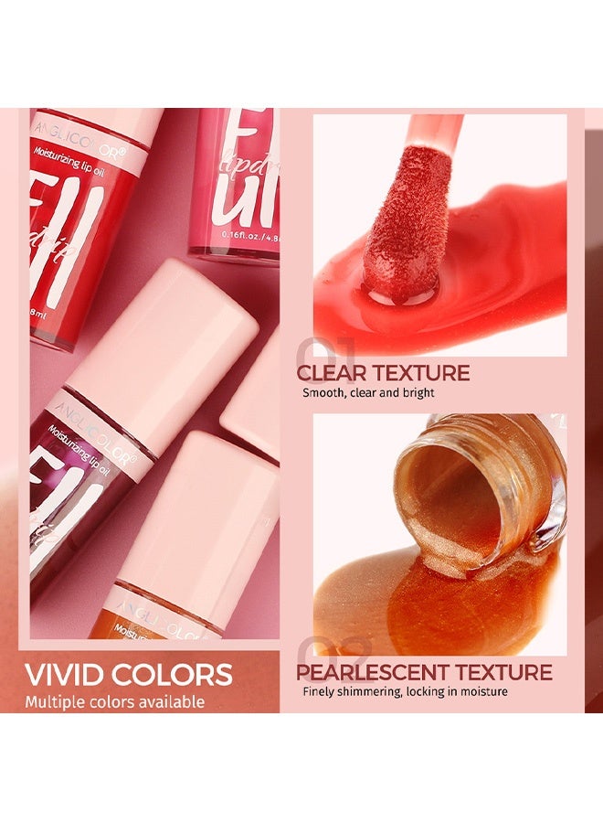 Anglicolor Women's Glossy Lip Gloss, Moisturizing and Hydrating Lipstick, Non-Greasy, Long-Lasting Makeup (#13 ARTEMIS) - Image 5