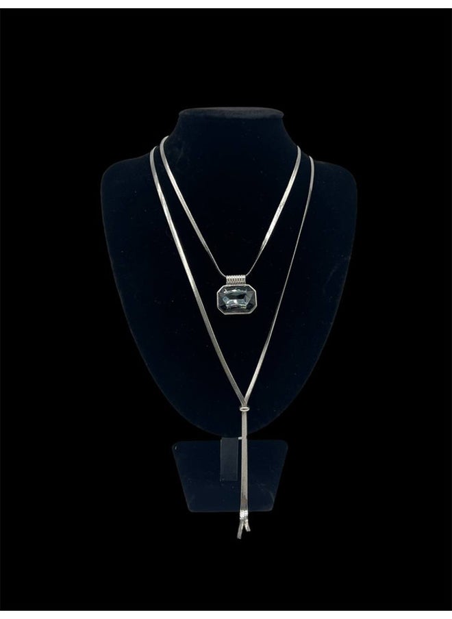FLUFFY Plated Fashion Necklace Set  - Image 2