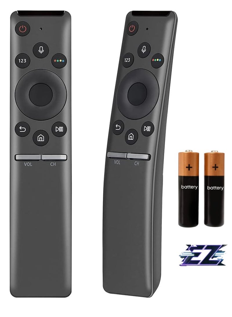 ELTRAZONE Universal Voice Remote Control for Samsung Smart TV – LED, QLED, LCD, 4K, 8K, UHD, HDTV, 3D, Crystal Frame, Curved - Image 1