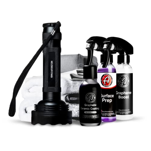 Adam's Polishes UV Graphene Ceramic Coating - 10H Ceramic Coating for Cars W/UV Glow Technology | 7+ Years of Protection | Apply After Car Wash Clay Bar Car Buffer Polisher | Boat RV Motorcycle - Image 1