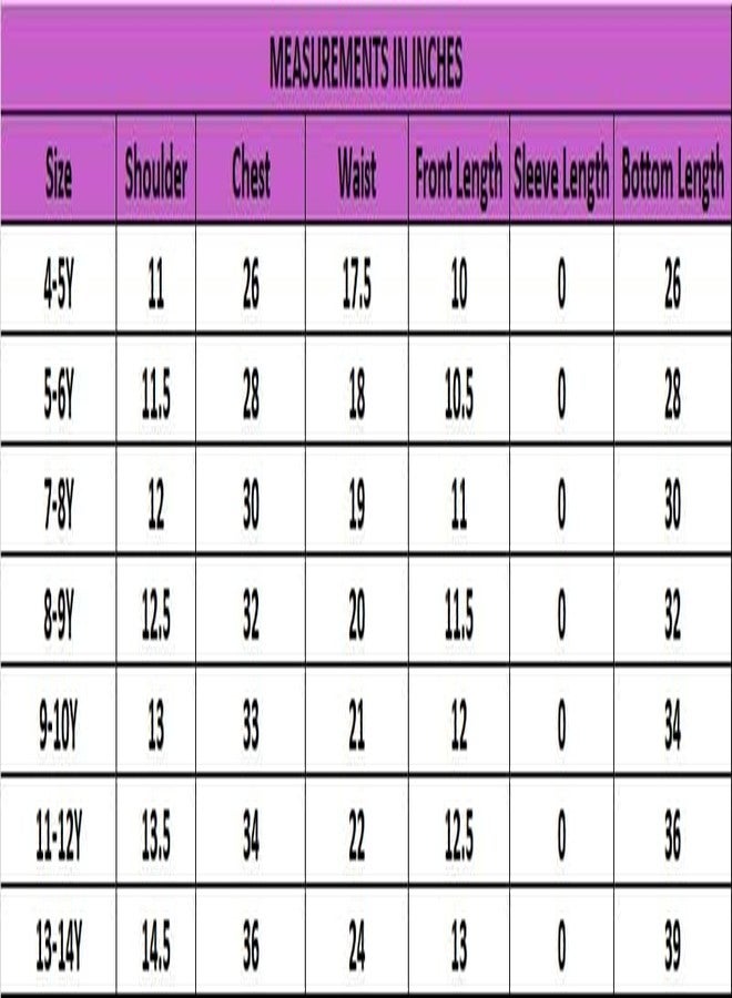 LILPICKS Ruffle Sleeveless Blouse with Brocade Flared Lehenga Set for Girls (Orange) (4-5Y) - Image 2