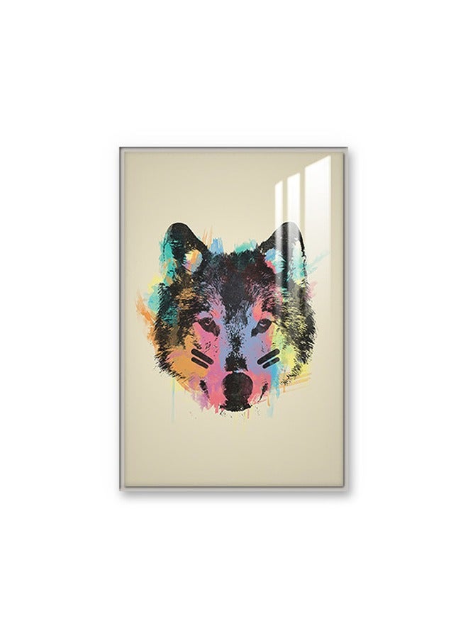 Marktna Decorative Wall Art Painting 120X80Cm With An Abstract Design Black Frame And A Transparent Acrylic Layer 0.5Kg - Image 2