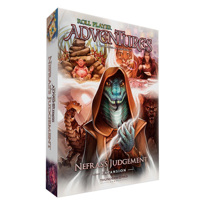 Thunderworks Games Roll Player Adventures Nefras Judgement Expansion for The Campaign Adventure Board Game Fantasy Dice Puzzle Family Game for Ages 14 14 Players 90150 Min by Thunderworks Games - Image 3