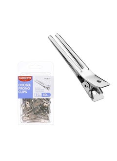 RED by Kiss 40pcs 175 SlideIn Hair Clips Durable Metal Curl Setting Clips for Hairdressing Sectioning  Retwisting RustFree Hair Pins for Dreads Dreadlocks  Twist Styles