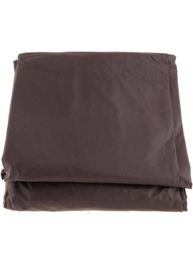 silvercnc Deluxe Brown Oxford Cloth Pool Table Cover Waterproof Billiard Covers Billiards Equipment - Multiple Sizes 