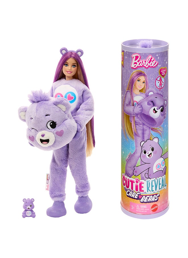 Barbie Cutie Reveal Care Bears Series - Share Bear (Blonde)  - Image 1