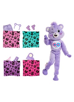 Barbie Cutie Reveal Care Bears Series - Share Bear (Blonde)  - Image 4