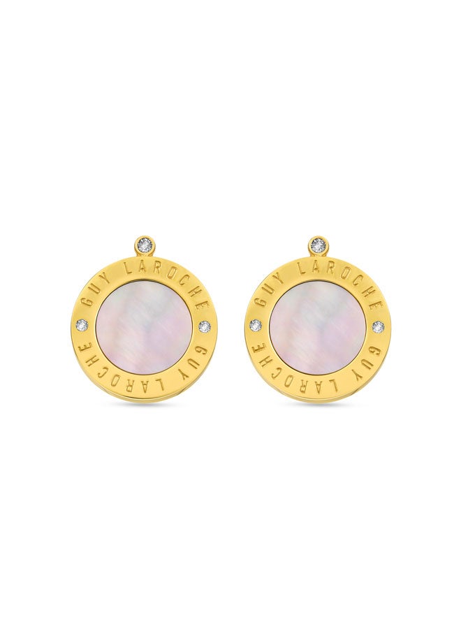 Guy Laroche Olivia Gold Earring for Women  - Image 4