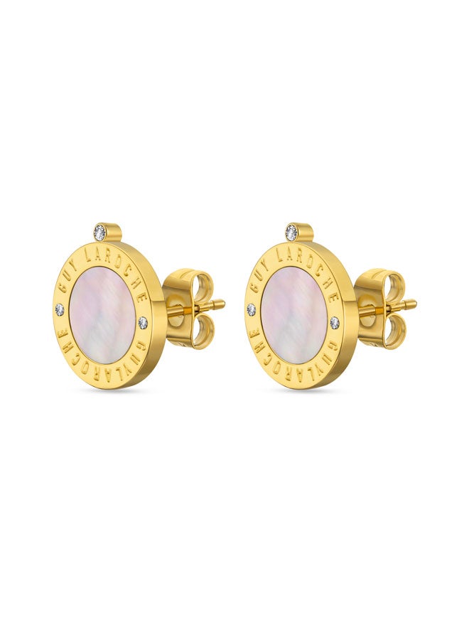 Guy Laroche Olivia Gold Earring for Women  - Image 2
