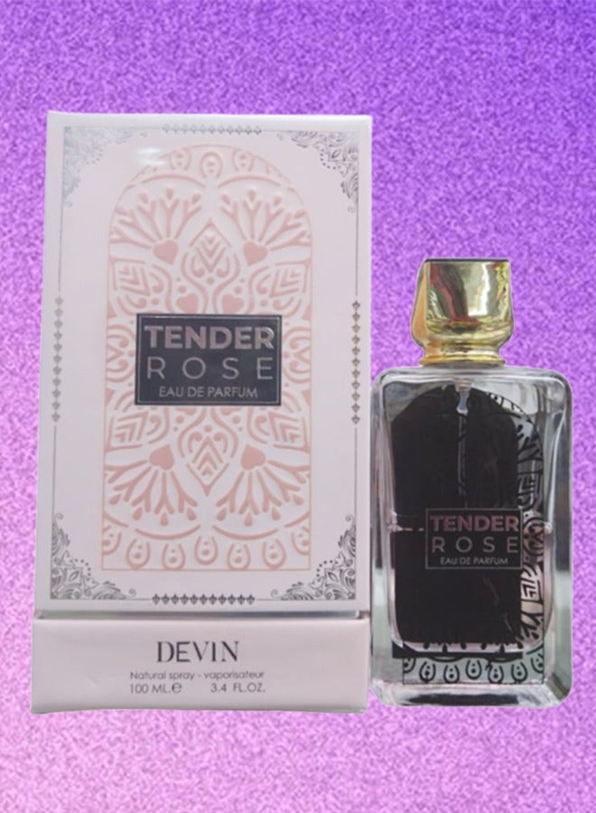 DEVIN 6 Pieces Tender Rose Perfume 100ml EDP - Image 2
