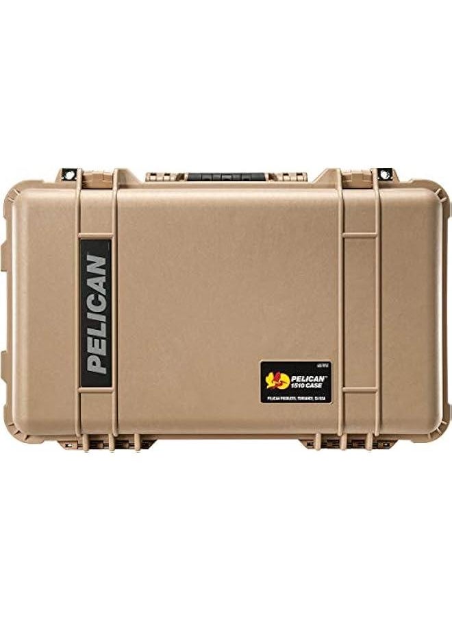 Pelican Desert Tan 1510 Case With Foam  - Image 2