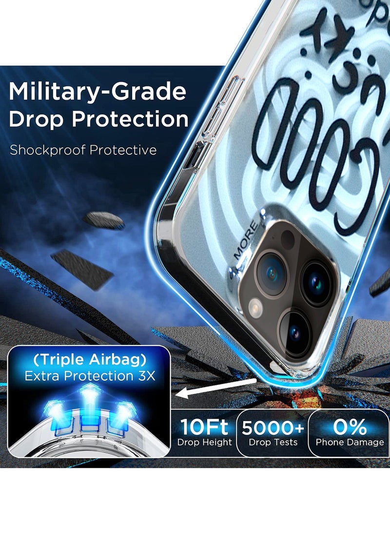 Wtech More Series Colorful Design Protective Case Cover For Apple iPhone 13 Pro 2021 Silver/White - Image 2