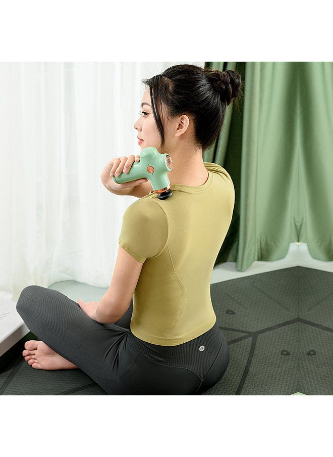 YESOUL - MONICA Portable Fascia Gun Electric Massage Gun 3000r/min 48dB Low Noise/2400mAh/Type-C Charging/3-Gear Adjustable Stylish Massager Fitness Equipment for Muscle Relax - Image 1