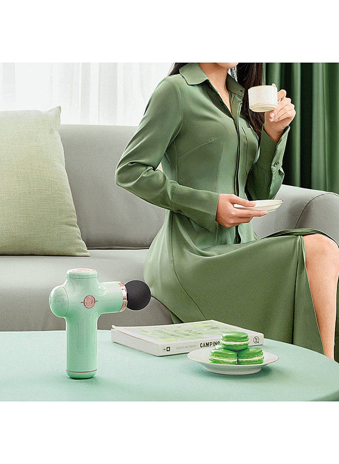 YESOUL - MONICA Portable Fascia Gun Electric Massage Gun 3000r/min 48dB Low Noise/2400mAh/Type-C Charging/3-Gear Adjustable Stylish Massager Fitness Equipment for Muscle Relax - Image 1