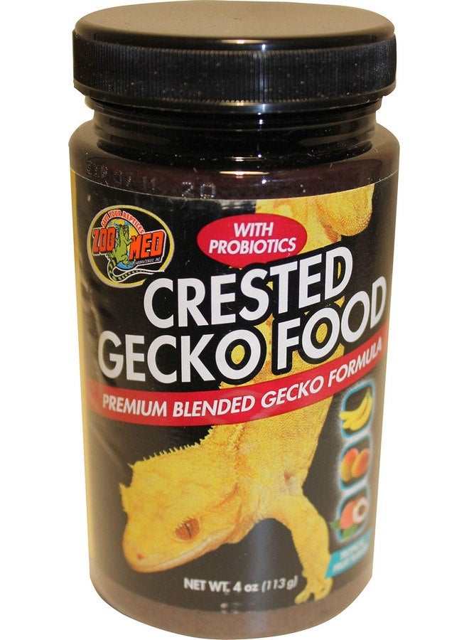 زوو ميد طعام Zoo Med Crested Gecko - بنكهة الفاكهة الاستوائية 4 أونصة (113 جم)