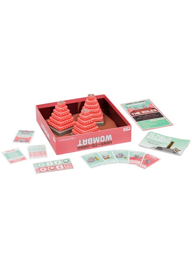 Exploding Kittens LLC Exploding Kittens Hand to Hand Wombat Card Game Fun Family Card Games for Adults Teens & Kids - Fun Party Games, 3-6 Players  - Image 4