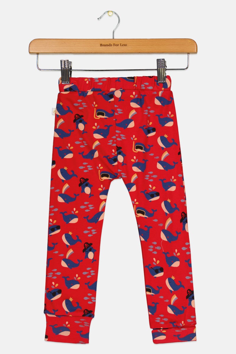 Hamleys Toddlers Boy Graphic Print Jogger Pants, Multicolor - Image 2