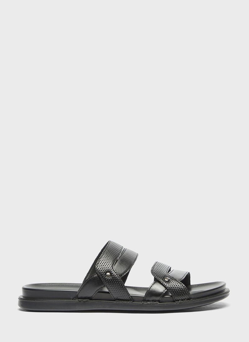 LBL by Shoexpress Casual Cross Strap Sandals  - Image 1