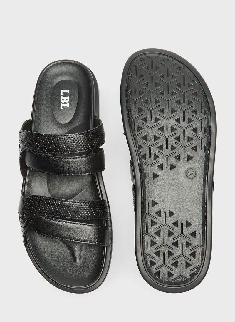 LBL by Shoexpress Casual Cross Strap Sandals  - Image 4