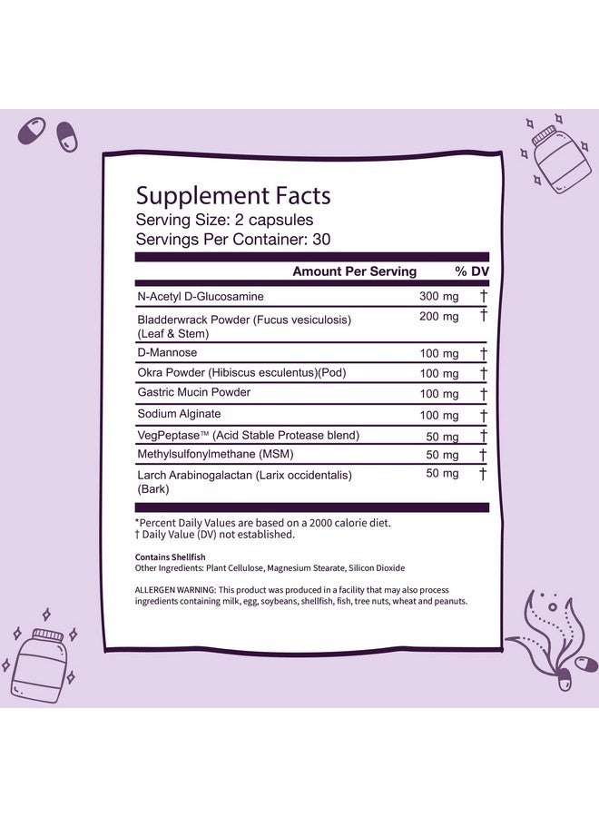 GOBIOTIX Lectin Defense - Lectin Blocker Supplement with MSM and Digestive Enzymes - Aids in Intestinal Health for Women and Men - Non-GMO + Gluten Free - 60 Capsules (1) - Image 4