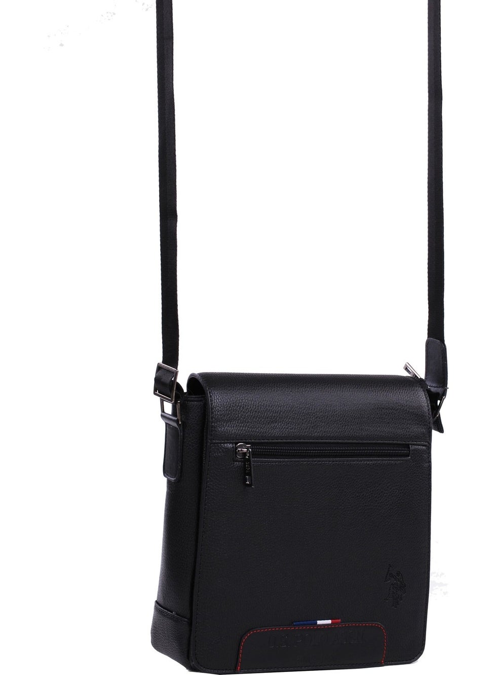 U.S. Polo Assn. BASE. Polo Assn. PLEVR8425 Cross Strap Men's Bag Black  - Image 2