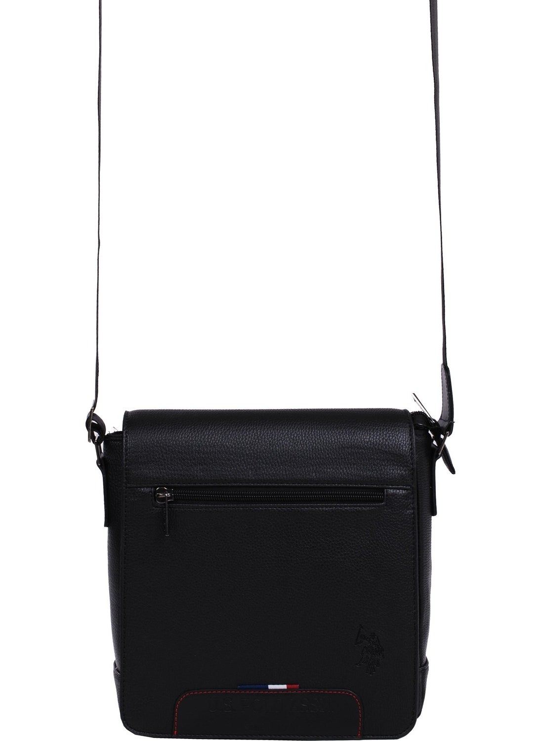U.S. Polo Assn. BASE. Polo Assn. PLEVR8425 Cross Strap Men's Bag Black  - Image 3