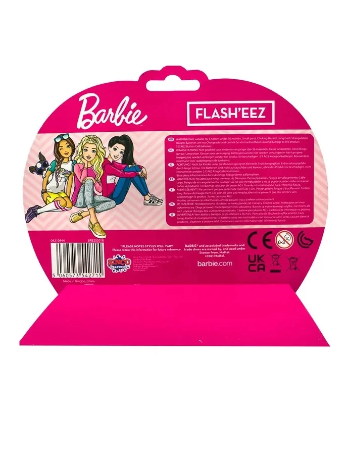 Barbie Flash'Eez To Collect Lanyard Included