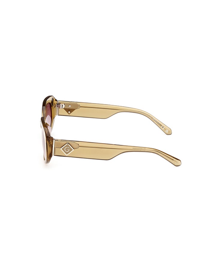 GANT Square Sunglasses For Women - Clear Brownn  - Image 2