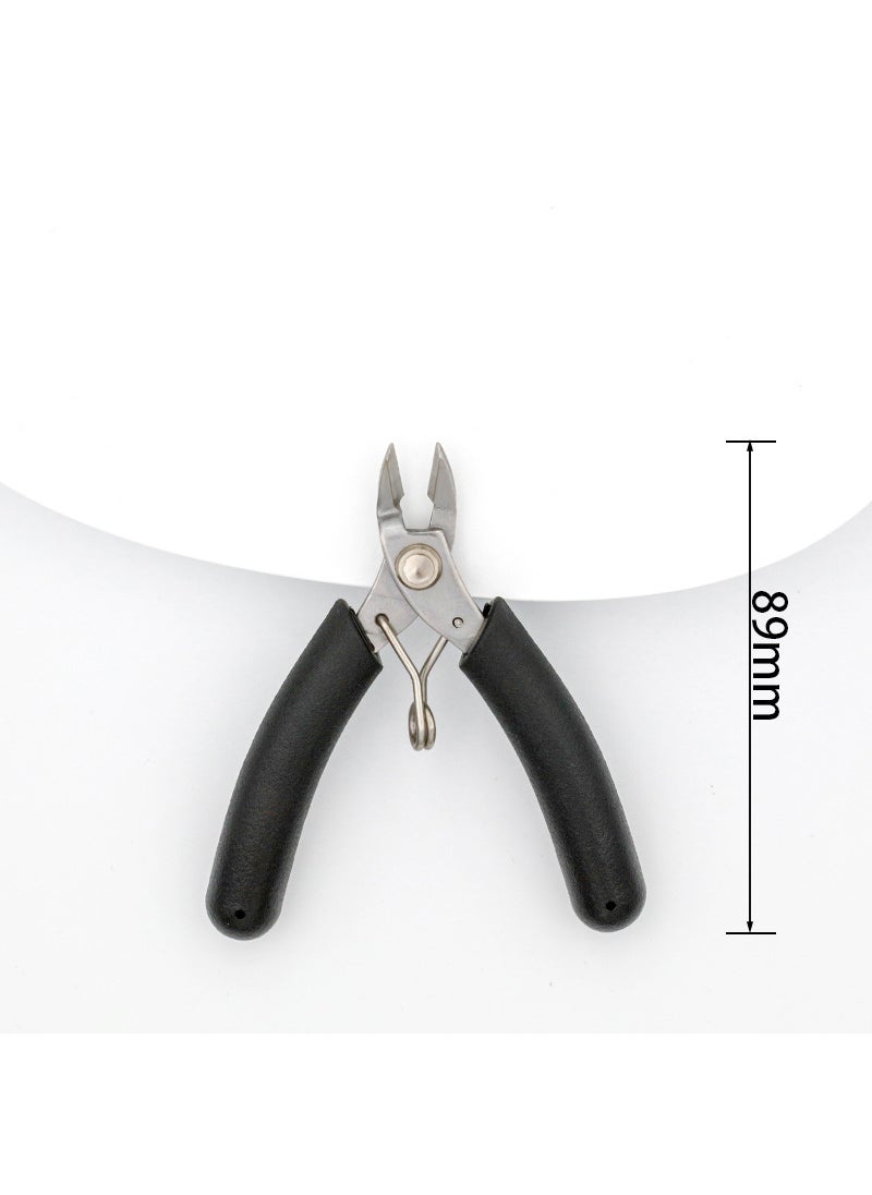 Mini Precision Pliers for Jewelry Crafting Shear diagonal pliers-black