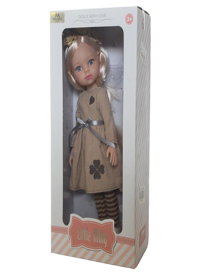 null - Little Milly Doll in Dove 32 cm - 91016-I - Image 1