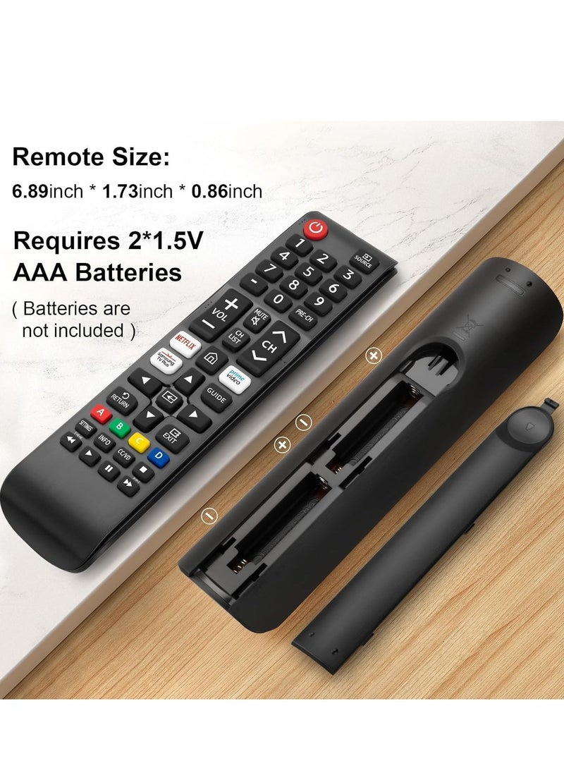 ELTRAZONE Universal Remote Control for Samsung Smart TV - Replacement Remote for All Samsung Smart LCD LED Curved Frame Solar HDTV 3D TVs (Models: BN59-01315J, BN59-01199F) - Image 5