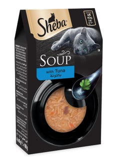 Sheba Cat Soup With Tuna Pack Of 4X40G  - Image 1
