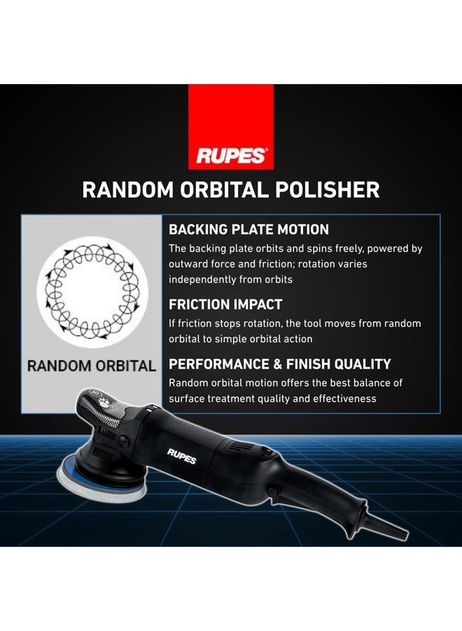 RUPES Random Orbital Polisher, LHR 15ES - Image 3