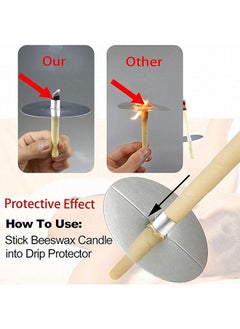 Generic 8 Piece Aromatherapy Pure Beeswax Ear Wax Candles With 4 Ear Protective Disks Kit  - Image 4